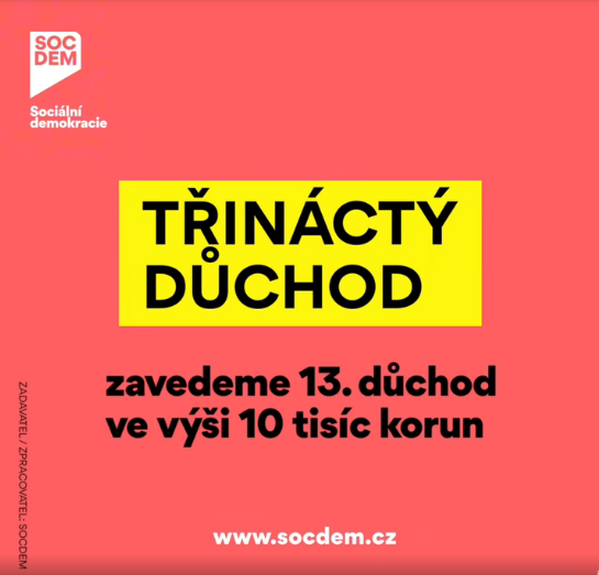 V Česku sa kedysi zasadzovala za zavedenie 13....