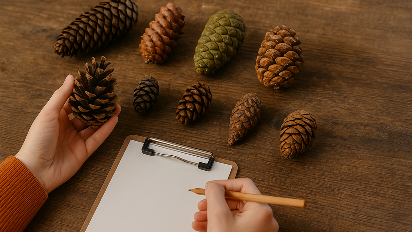 šišky, ihličnany, kvíz, NEPOUŽÍVAŤ