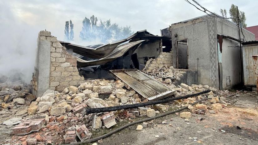 Odesa po ruskom útoku 12. októbra 2025