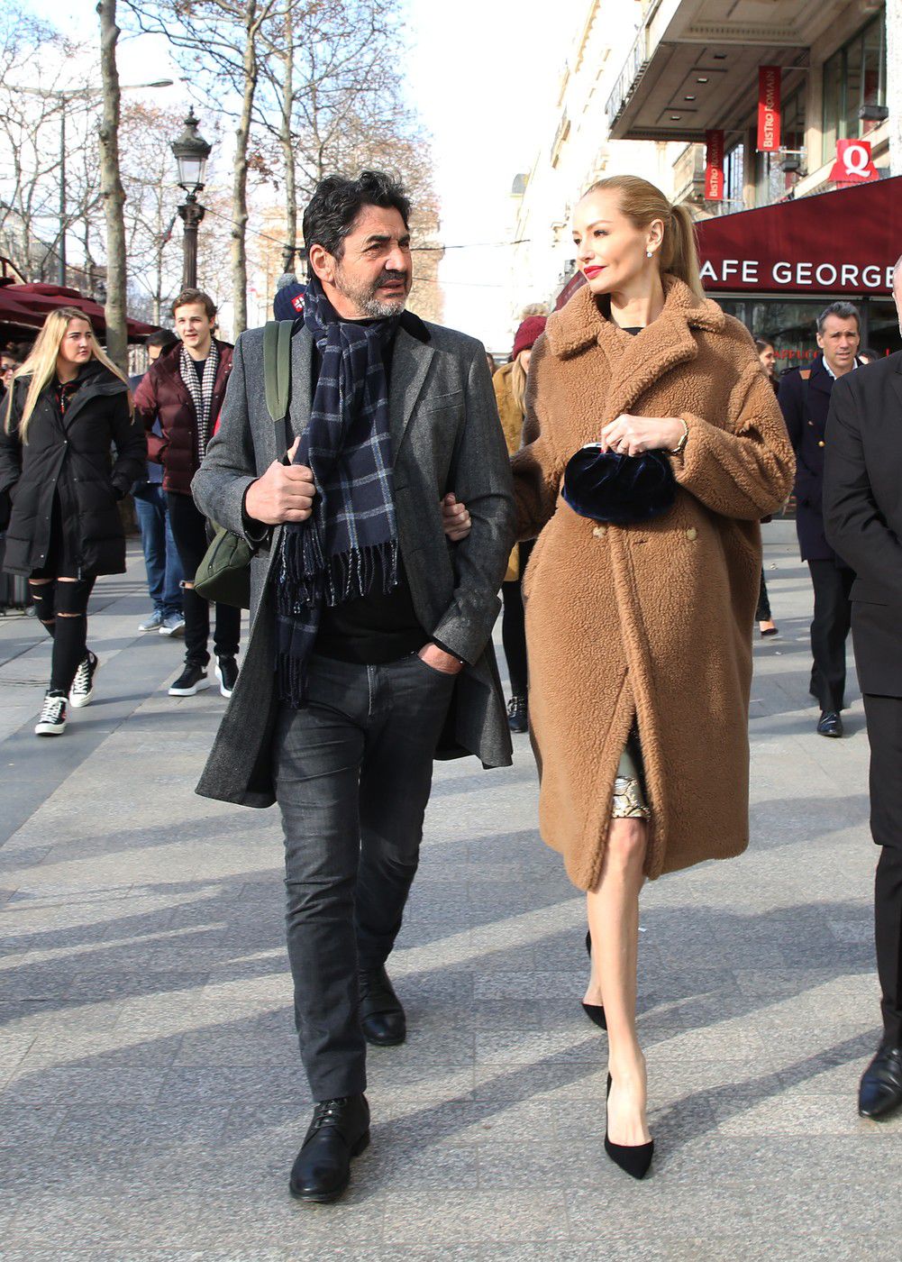 Adriana Karembeu a jej manžel André (Aram)...