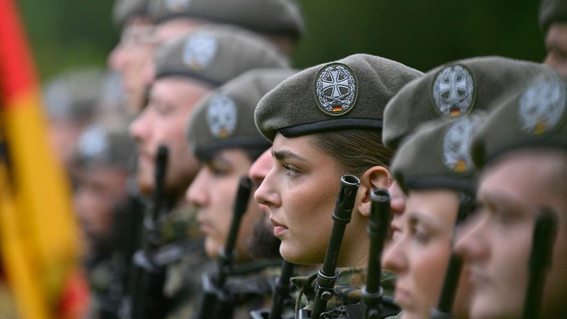 Bundeswehr, nemecká armáda, vojačka, vojačky