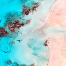 Elafonisi, Kréta, Grécko, pláž, more,...