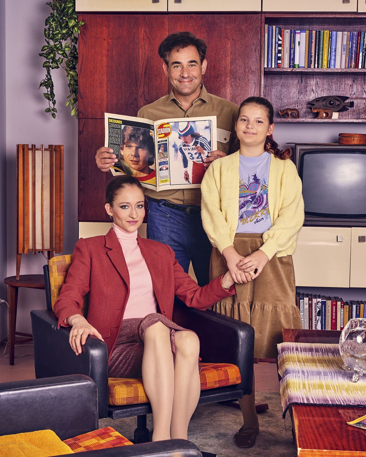 Herečka Eva Mores so seriálovým manželom...