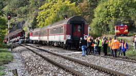 miesto nehody rýchlikov pri obci Jablonov nad Turňou
