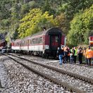 miesto nehody rýchlikov pri obci Jablonov nad Turňou