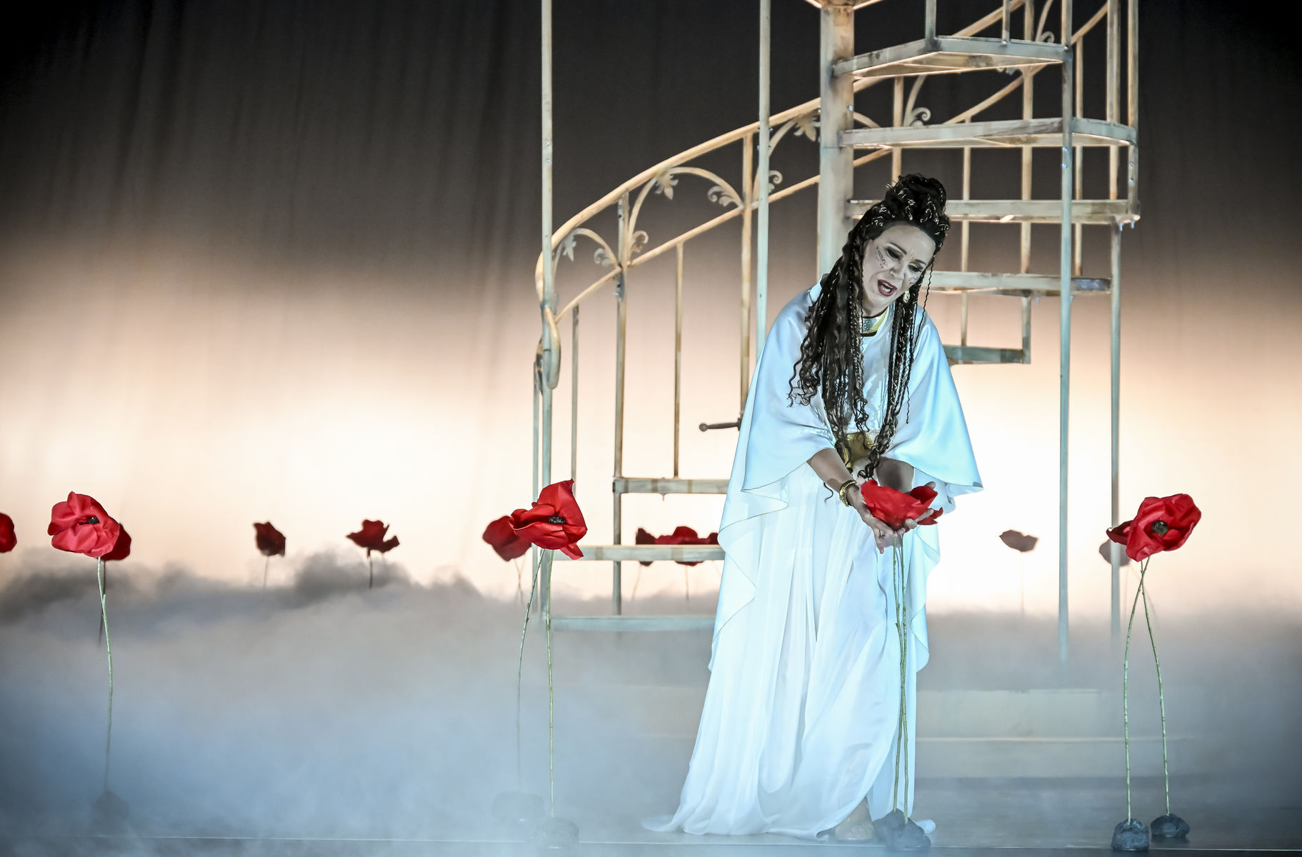 Terézia Kružliaková ako Dalila v opere Samson a...