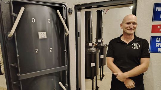 Úkryt civilnej ochrany v podzemí bývalej...