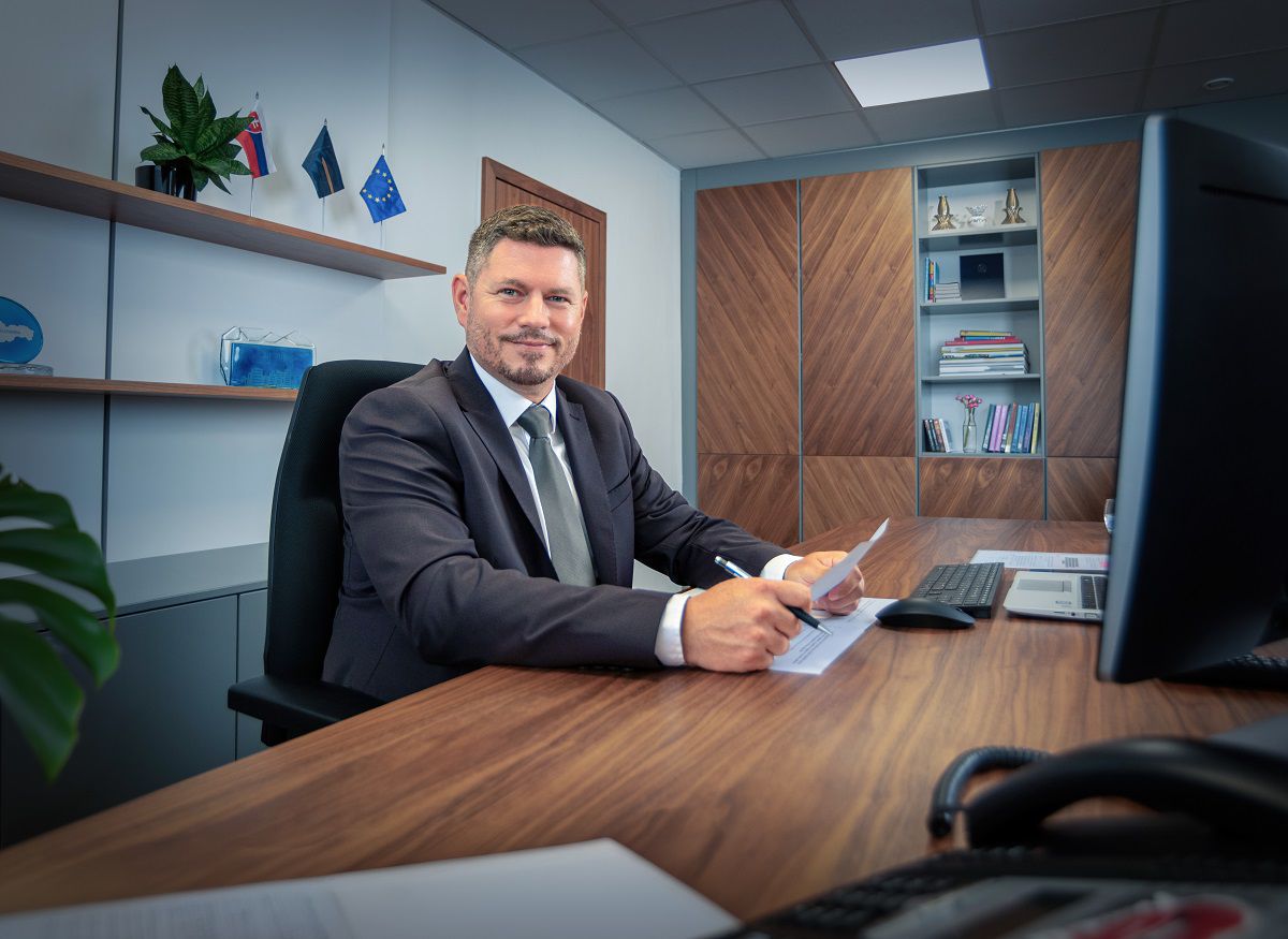 Generalny riaditel SFRB Ing. Milan Lipka