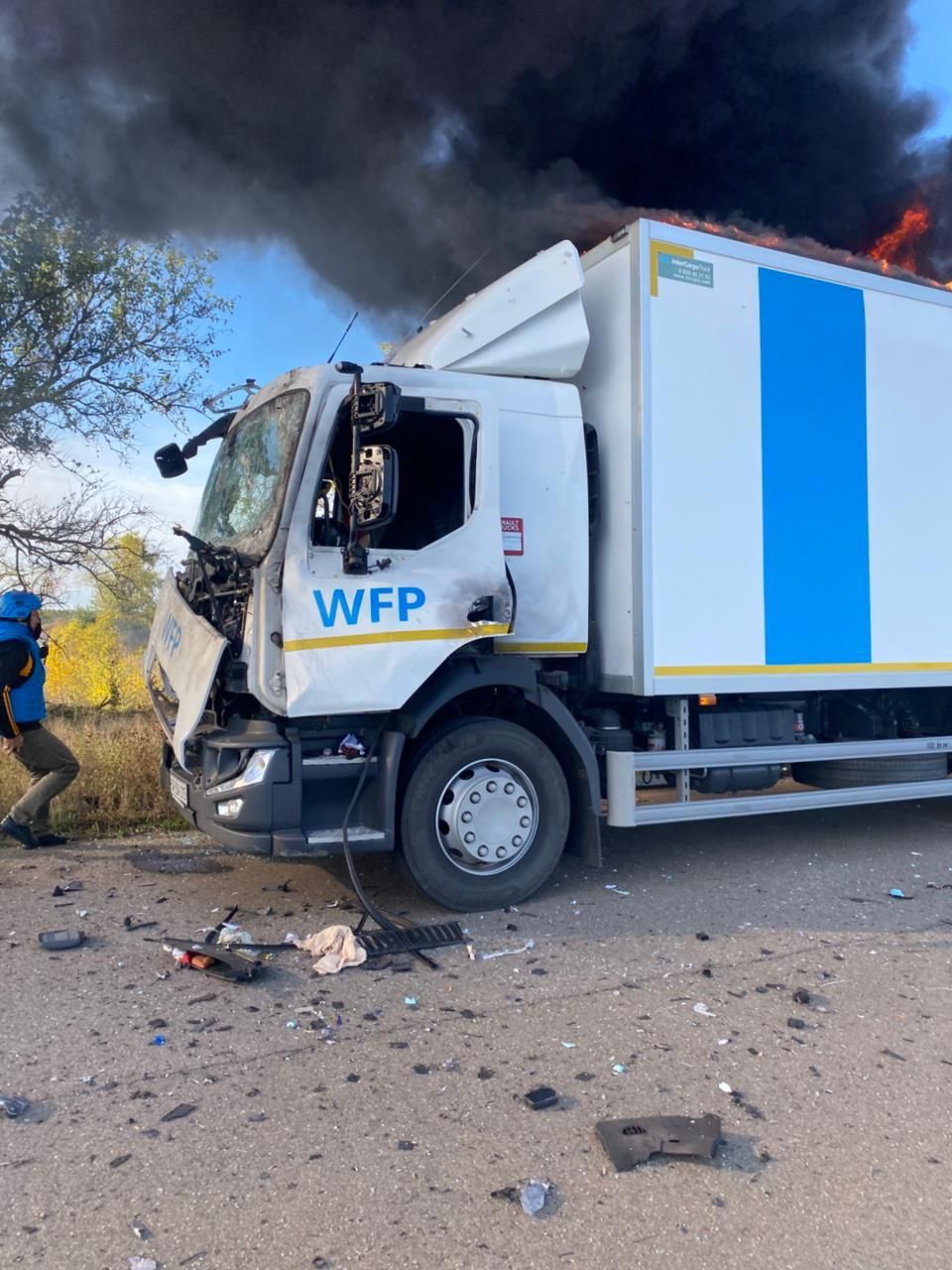 Rusi zasiahli humanitárny konvoj OSN v...