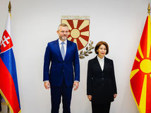Severné Macedónsko SR Pellegrini stretnutie diplomacia, Gordana Siljanovská-Davková