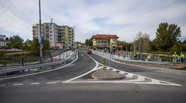 SR Vrakuňa Hradská most nový otvorenie BAX