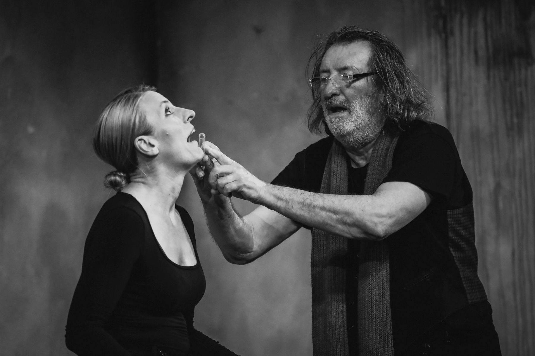 Anna Polívková s otcom Bolkom Polívkom v...