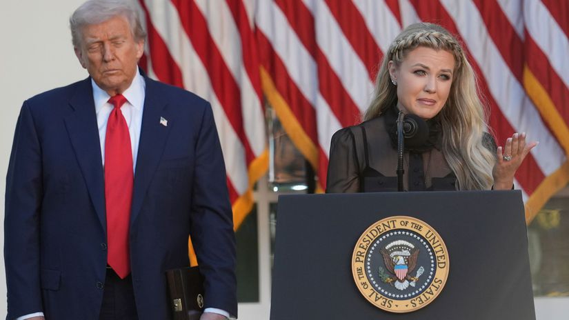 Erika Kirk / Donald Trump /