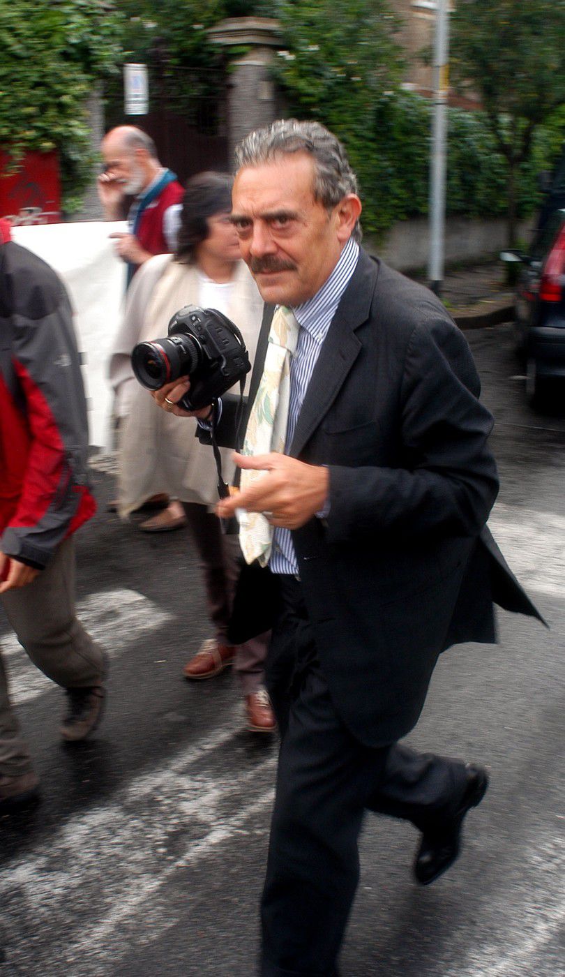 Fotograf Rino Barillari, prezývaný aj ako kráľ...