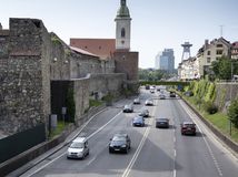 Na snímke Staromestská ulica v Bratislave