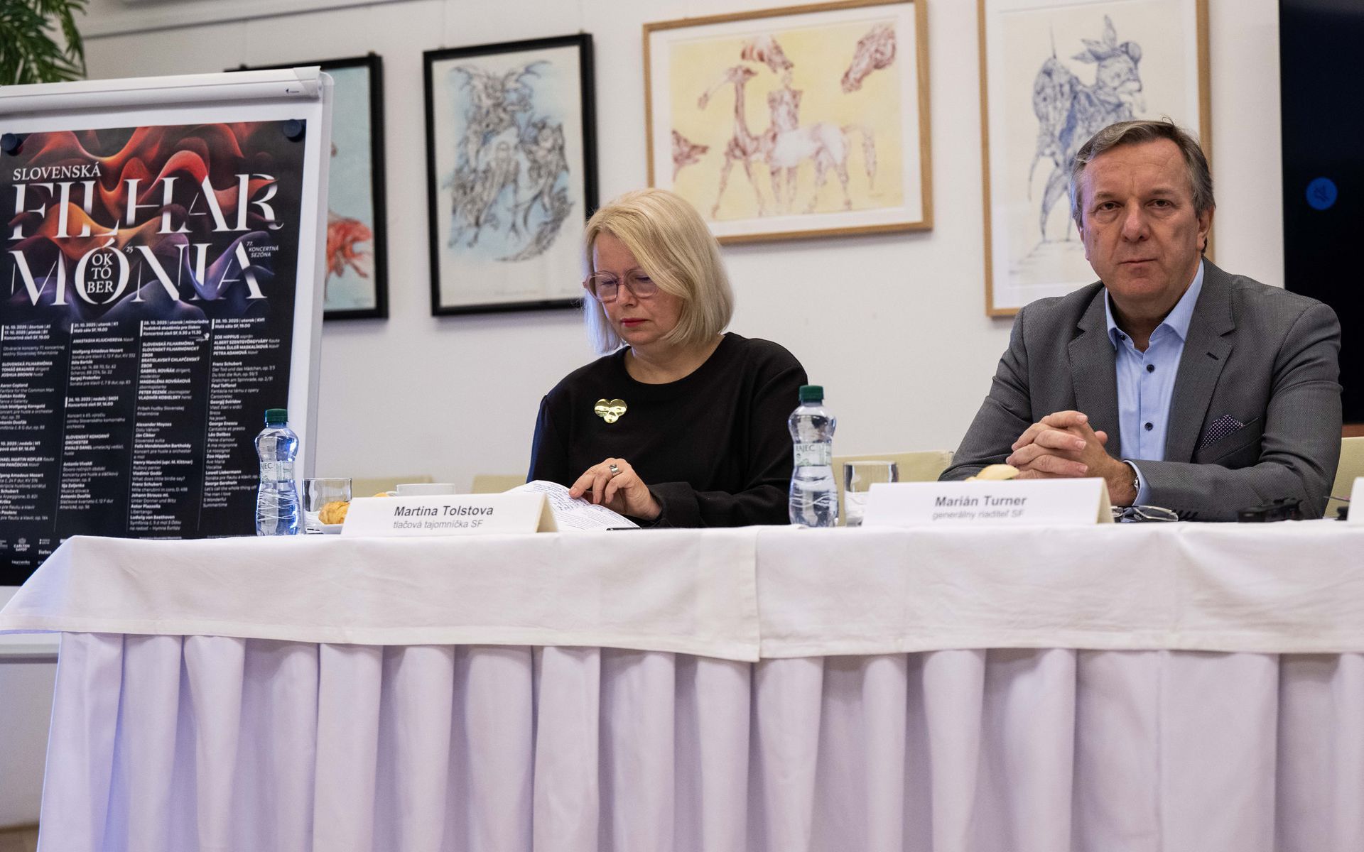 Slovenská filharmónia, Marián Turner, Martina...