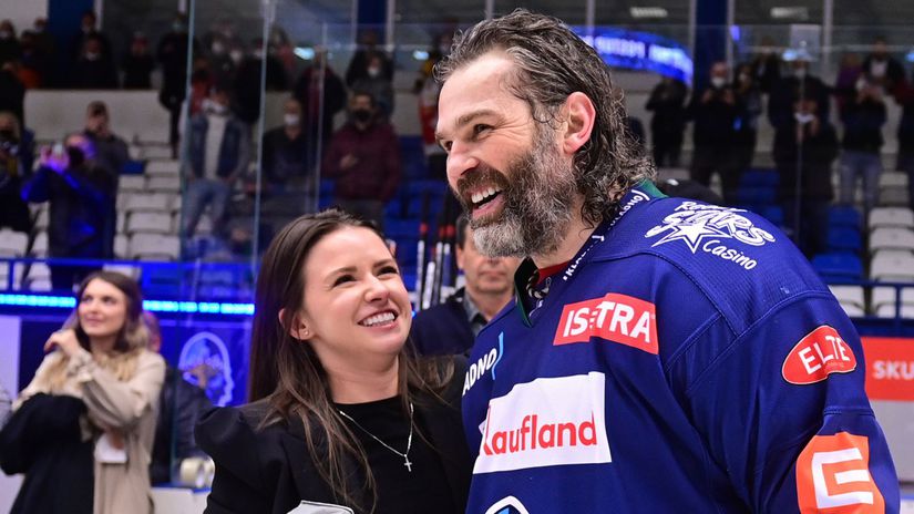 Dominika Branišová, jaromír jágr