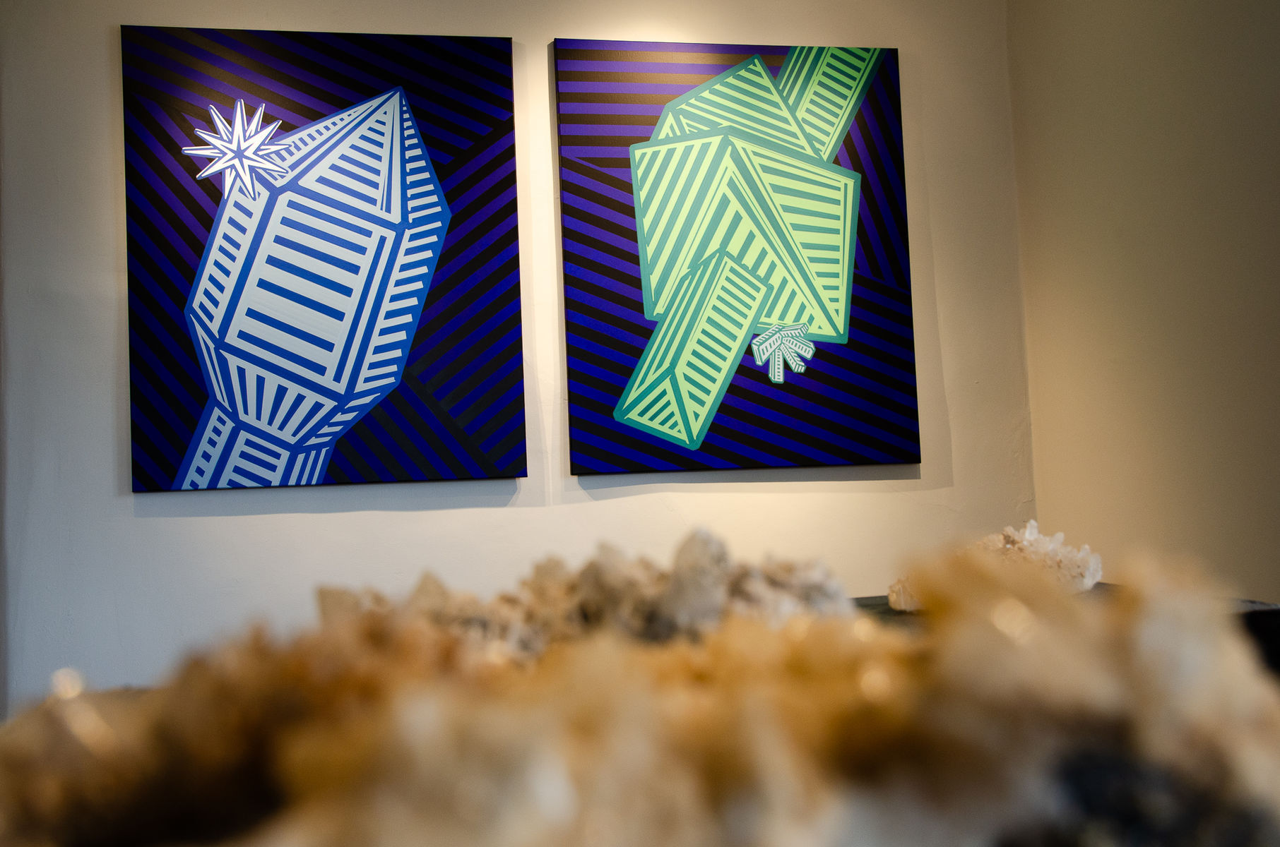 Výstavu inšpirovalo prostredie Banskej Štiavnice.