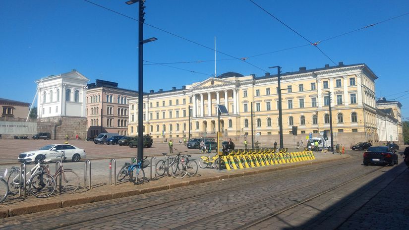 Sídlo fínskej vlády v Helsinkách