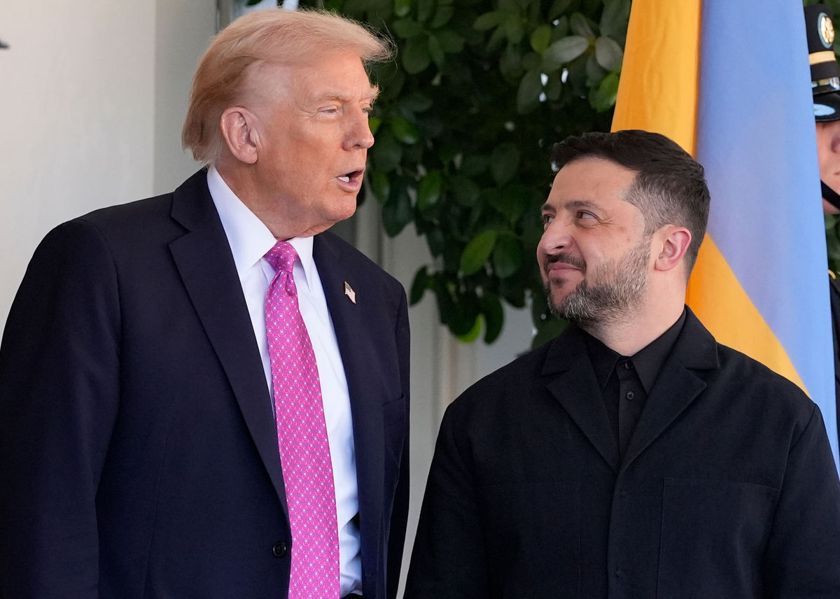APTOPIX Trump Zelenskyj