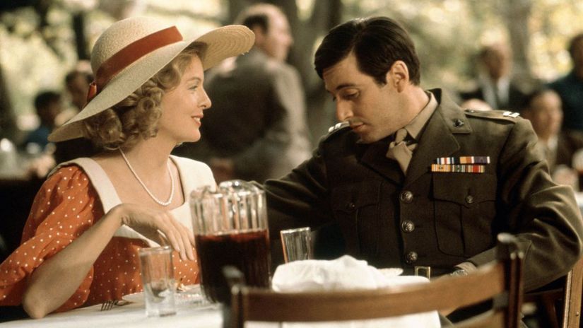 Diane Keaton a Al Pacino.