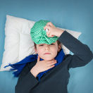 dieťa, choroba, horúčka, prechladnutie