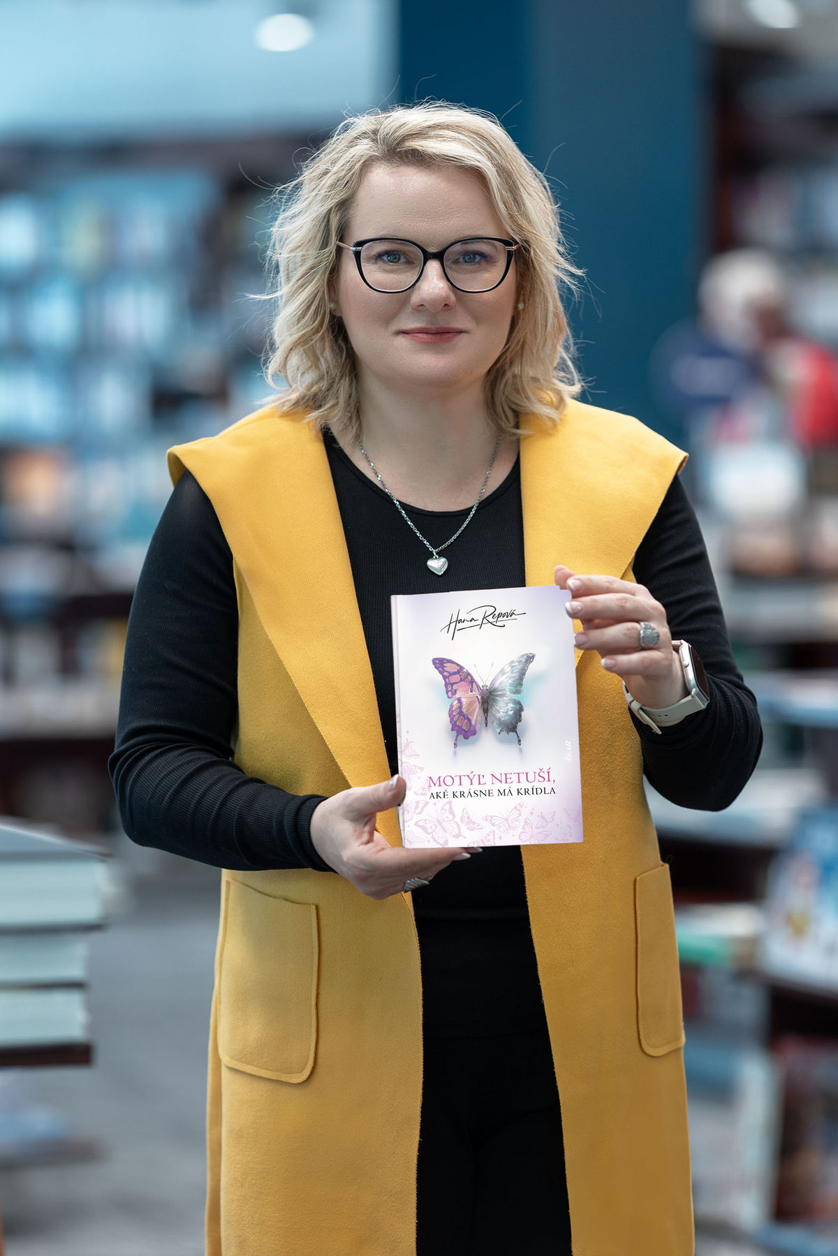 Hana Repová so svojou novinkou Motýľ netuší,...