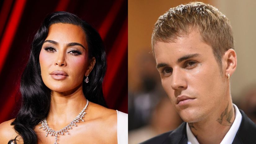 Kim Kardashian a Justin Bieber