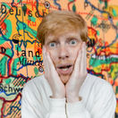 mapa, cestovanie, údiv, zhrozenie, strach, dovolenka, muž, rozhodovanie, neistota, zmätok