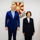 Severné Macedónsko SR Pellegrini stretnutie diplomacia