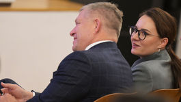 Predsedníčka vlády Ukrajiny Julija Svyrydenková...