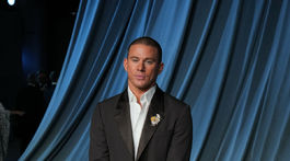 Herec Channing Tatum prišiel na akcii v obleku z pánskej kolekcie Fendi. 