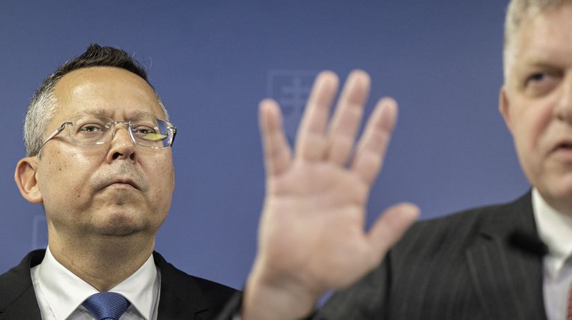 Ladislav Kamenický / Robert Fico /