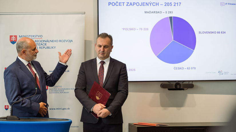 Tlačová konferencia k téme IT Fitness Test 2025.