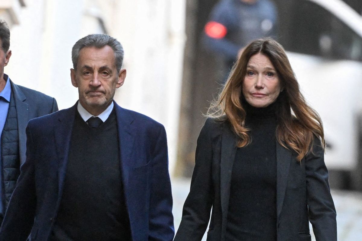 Nicolas Sarkozy a jeho manželka Carla Bruni