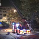 požiar, hasiči, Valaská