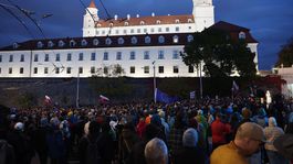 Opozičný protest a pochod z Námestia SNP pred...