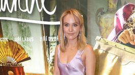 Herečka Tereza Ramba na premiére snímky...