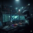 Kyberzločinec - obrázok vytvorený AI