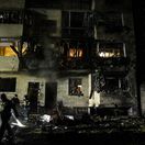 Kyjev 23. októbra 2025 po ruskom dronovom útoku