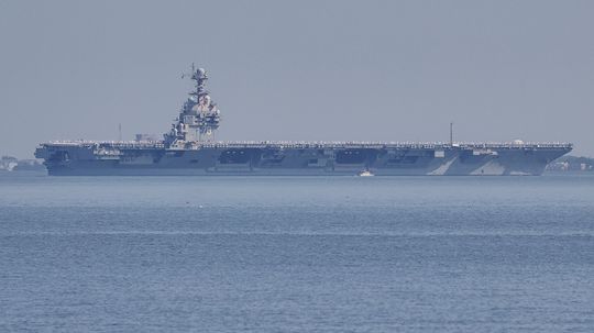 Najväčšia lietadlová loď sveta USS Gerald R. Ford priplávala do Karibského mora. Mieri k Venezuele