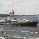 Loď Bundesmarine A59 v New Yorku