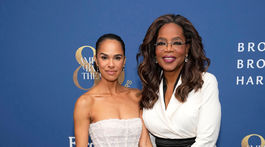 Baletka Misty Copeland (vľavo) a moderátorka Oprah Winfrey.