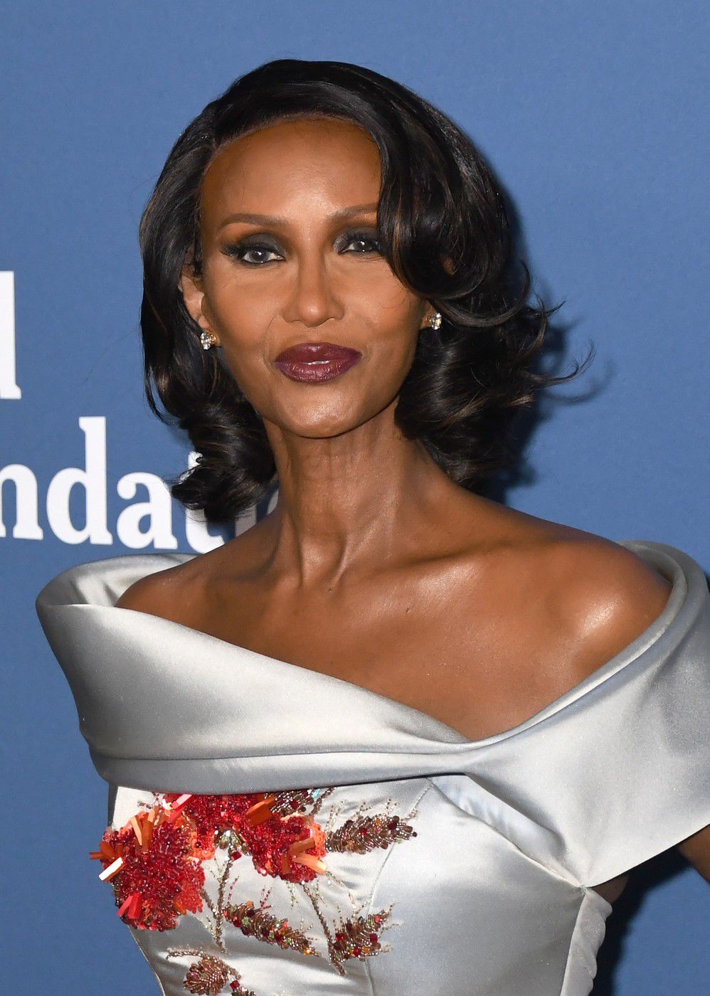 Supermodelka Iman na galavečere American Ballet...