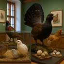 vtáky, hlucháň, výstava, ilustračná fotografia, NEPOUŽÍVAŤ