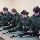 ruský tábor, vojenský výcvik, ukrajinské deti