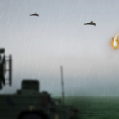 Ruské útočné drony Shahed v Ukrajine