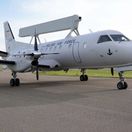 Saab 340 AEW v poľských farbách
