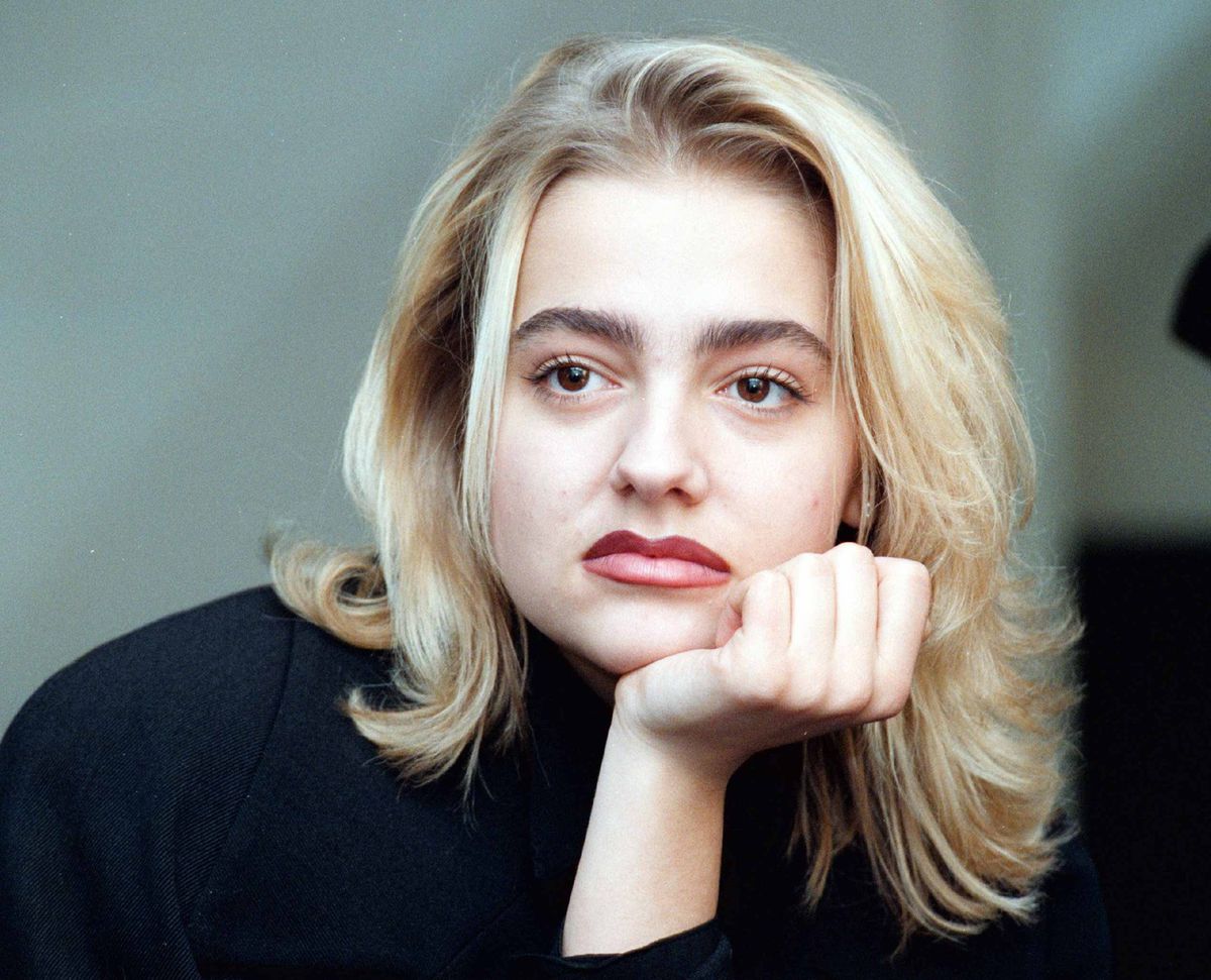 Speváčka Darina Rolincová na zábere z roku 1992.