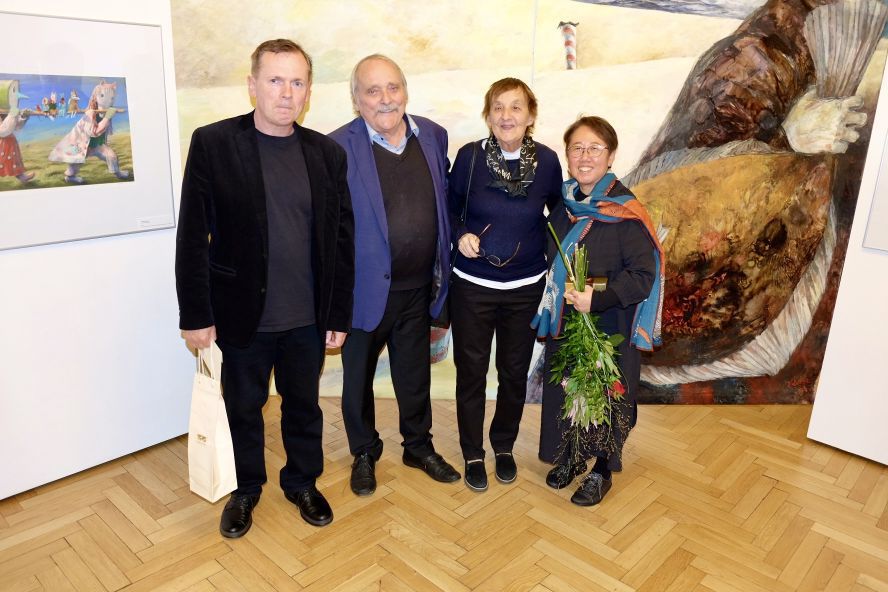 Dušan Kállay s manželkou Kamilou Štanclovou a s...